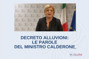 Decreto Alluvioni: le parole del Ministro Calderone