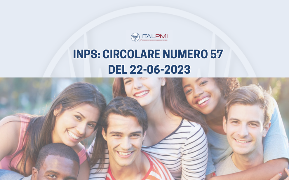 INPS: circolare numero 57 del 22-06-2023