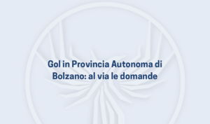 Gol in PA di Bolzano: al via le domande