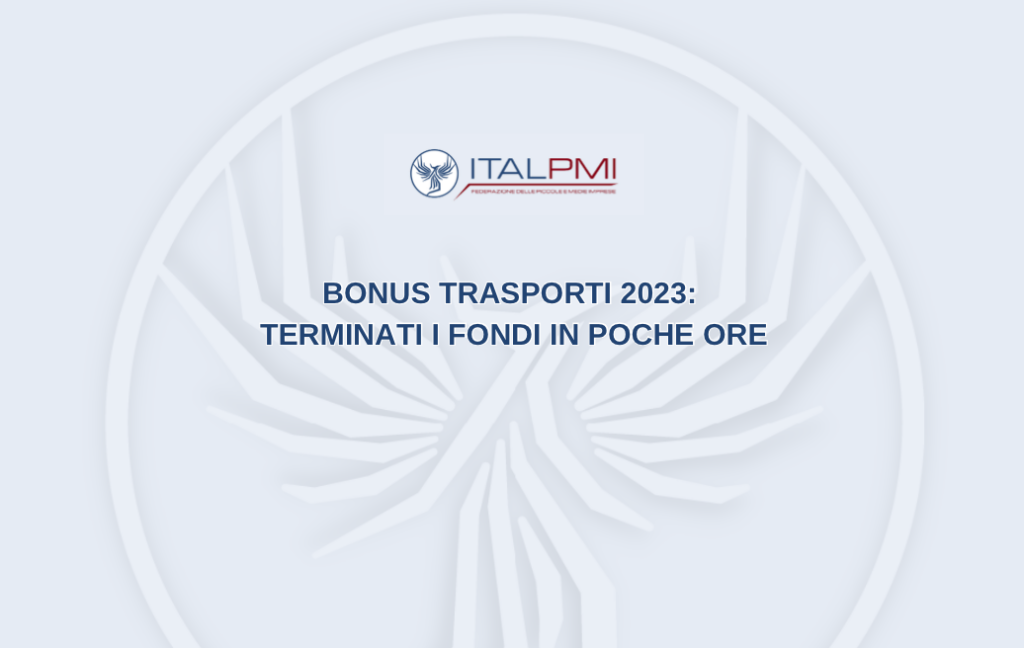 Bonus trasporti 2023: terminati i fondi in poche ore