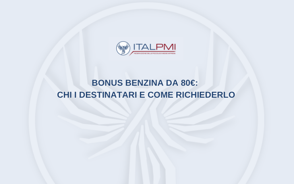 Bonus benzina da 80€: chi i destinatari e come richiederlo